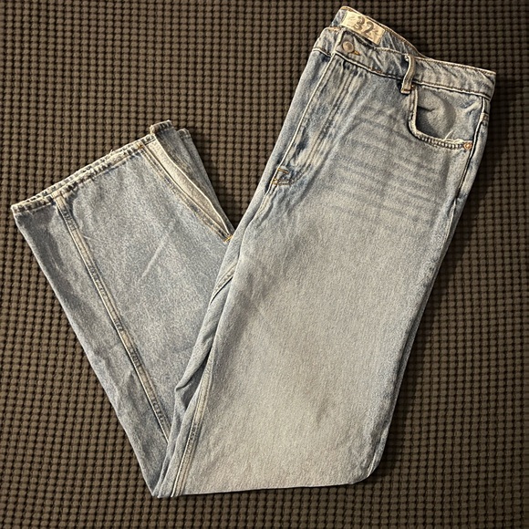 We the Free Slit Straight Jeans, Size 32. - Picture 5 of 6